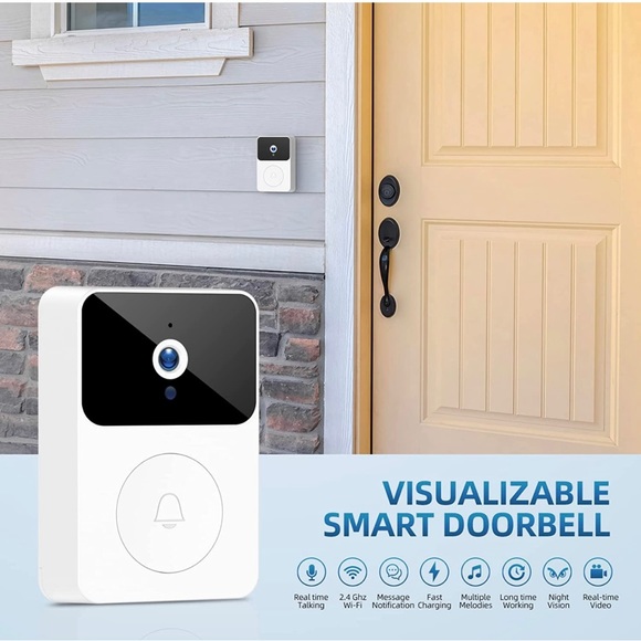Wireless Video Doorbell Camera Anti-Theft Night Vision 2.4Ghz WiFi Only - Picture 7 of 11
